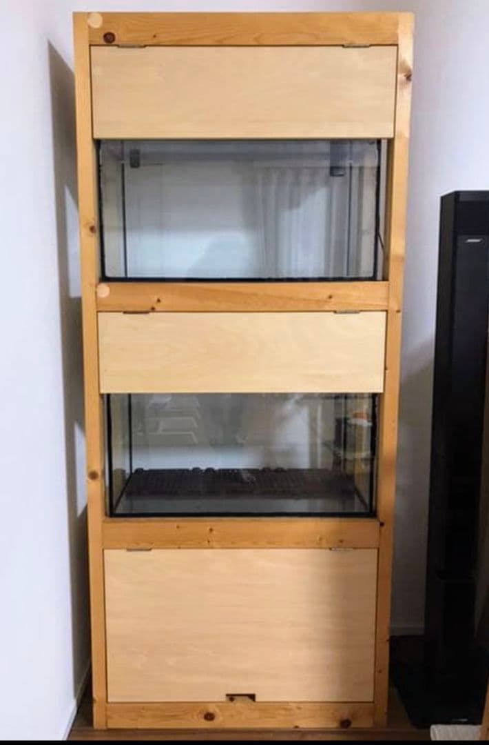 引き取り限定　APAP水槽台 60cm水槽　アピストマンション　多段式