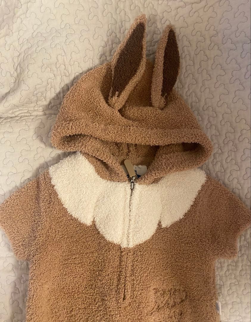 gelato pique【ポケモンスリープ】ベビモコ イーブイ ロンパース80