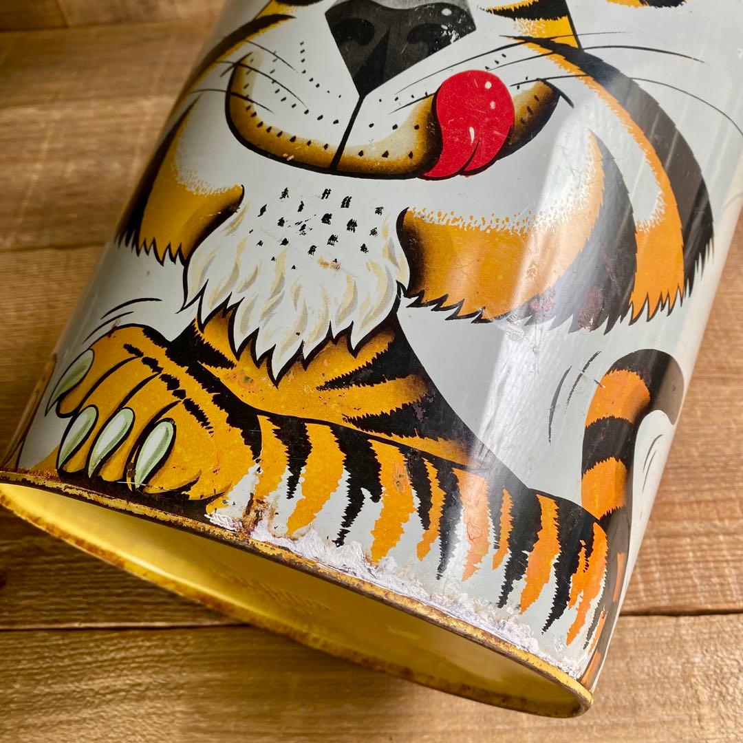 ケロッグ★トニーザタイガー★ゴミ箱Trash Can★1960'ビンテージUSA