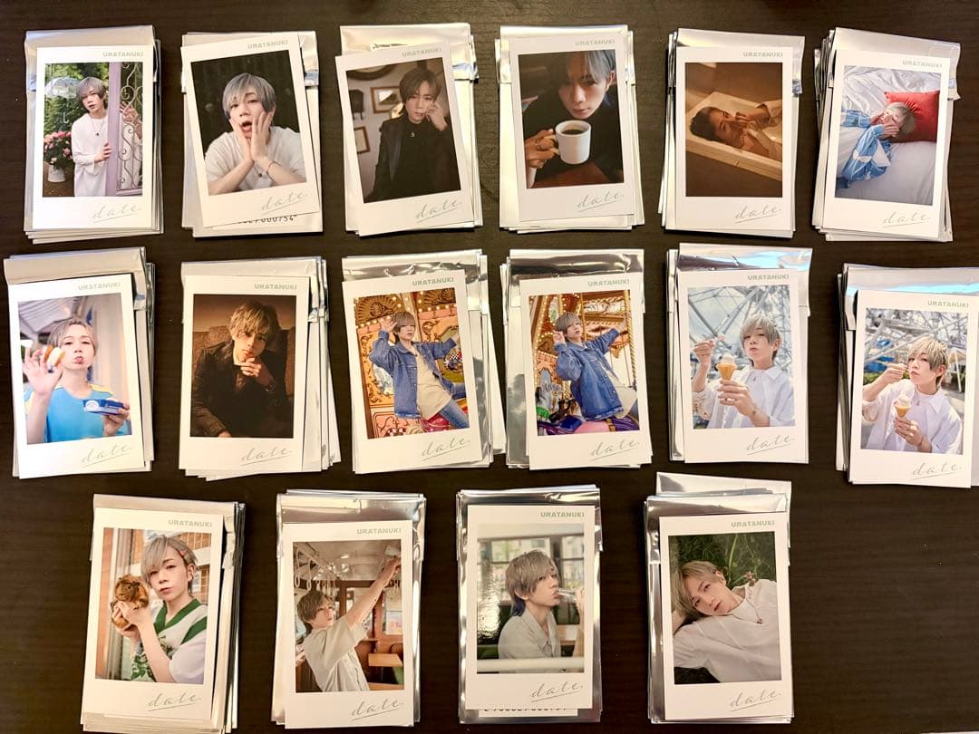 うらたぬき ランダムミニフォトカード 全種セット