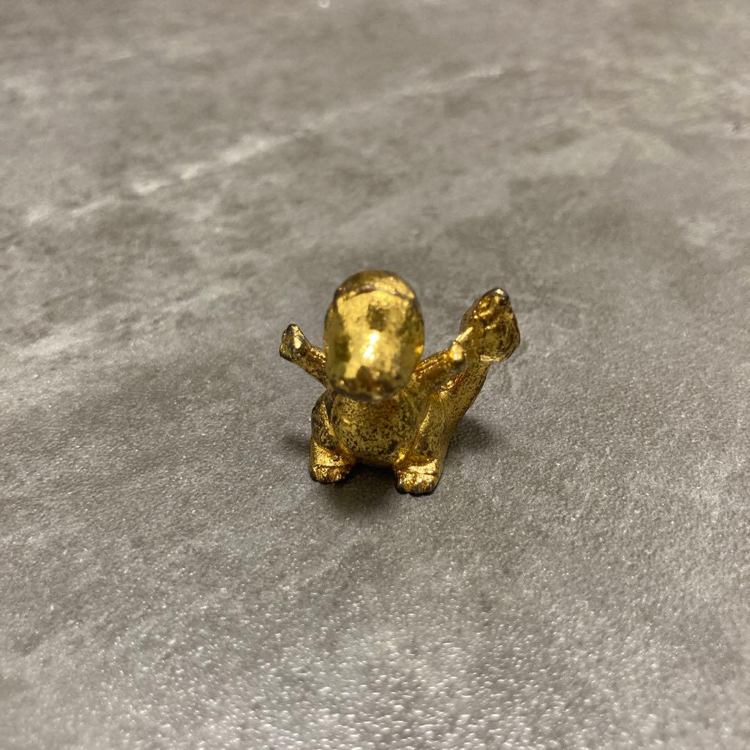 ポケモン メタルコレクション ヒトカゲ ゴールド レトロ フィギュア ポケカ