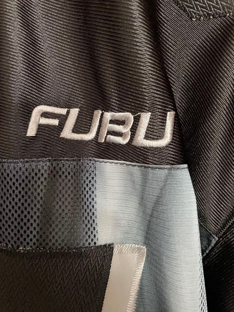 90s FUBU グラデーション　ゲームシャツ　ホッケーシャツ　XL