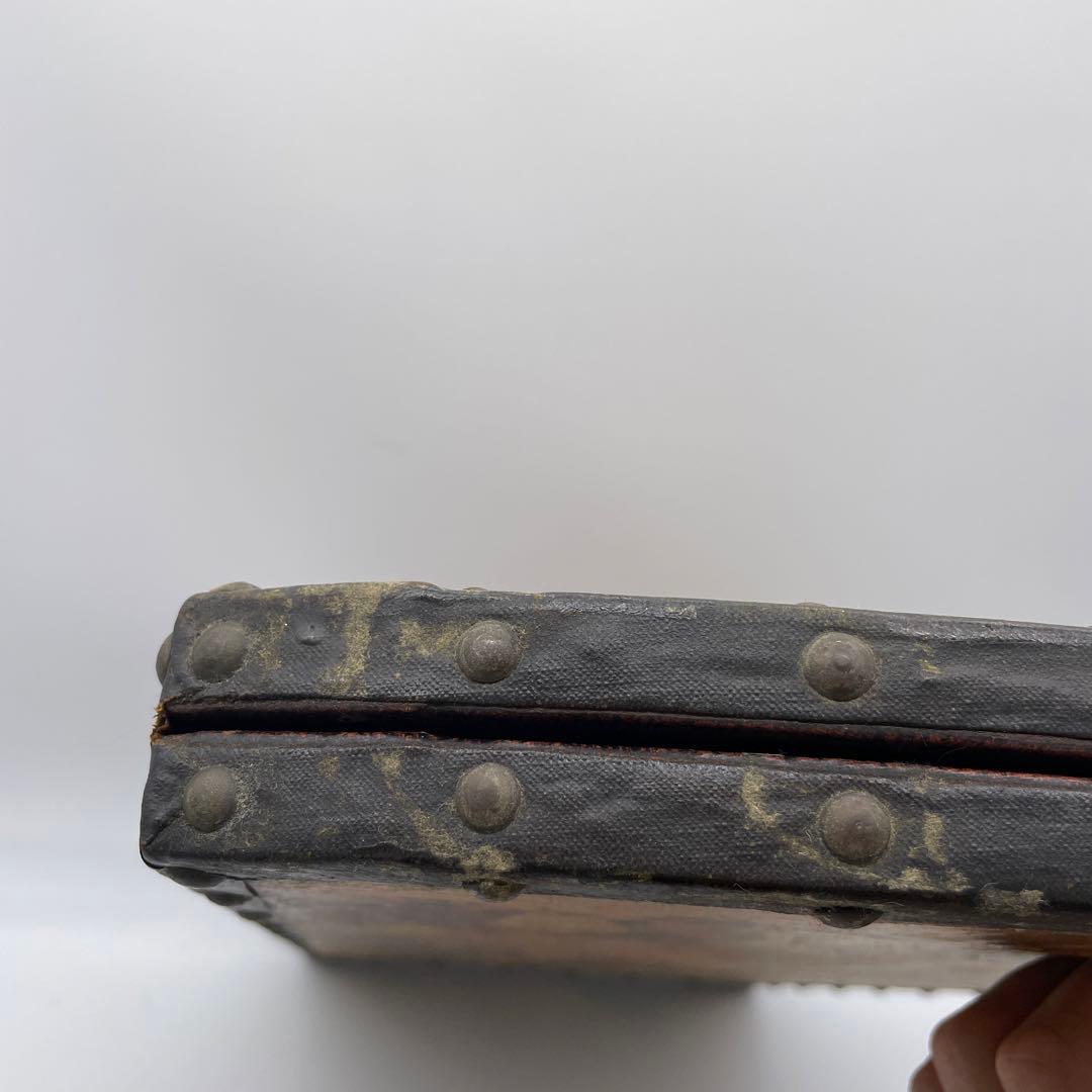 海外製　ヴィンテージ　アンティーク　デコパージュパネル　スクラップスクリーン