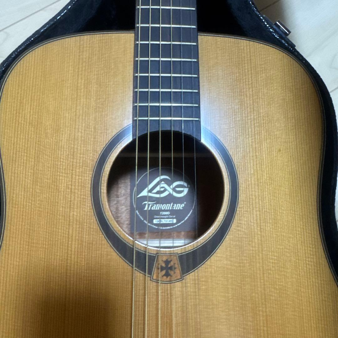 LFG アコースティックギター　ケース　ピック付き