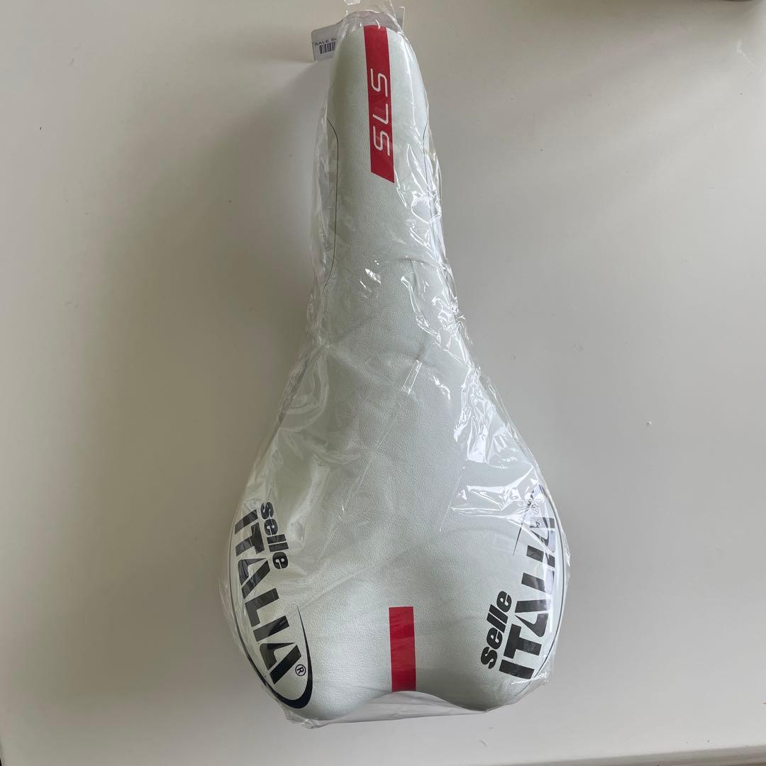 未使用　Selle Italia SLS サドル ホワイト・ブラック