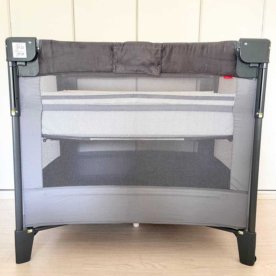 【送料無料】Aprica ココネルエアープラスAB ベビーベッド マットレス付き