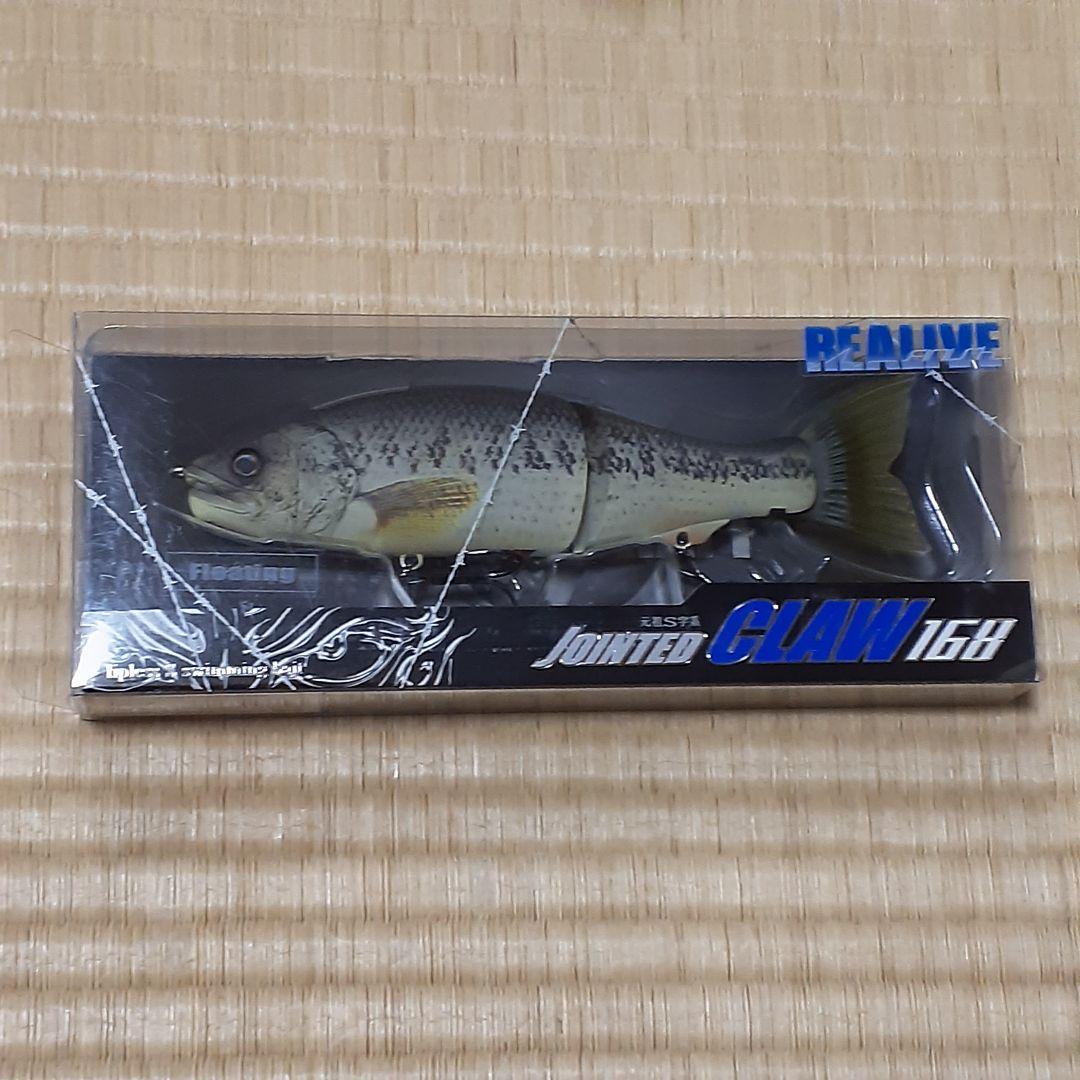 横浜釣りフェス2026 ガンクラフト JOINTEDCLAW　168 リアルバス