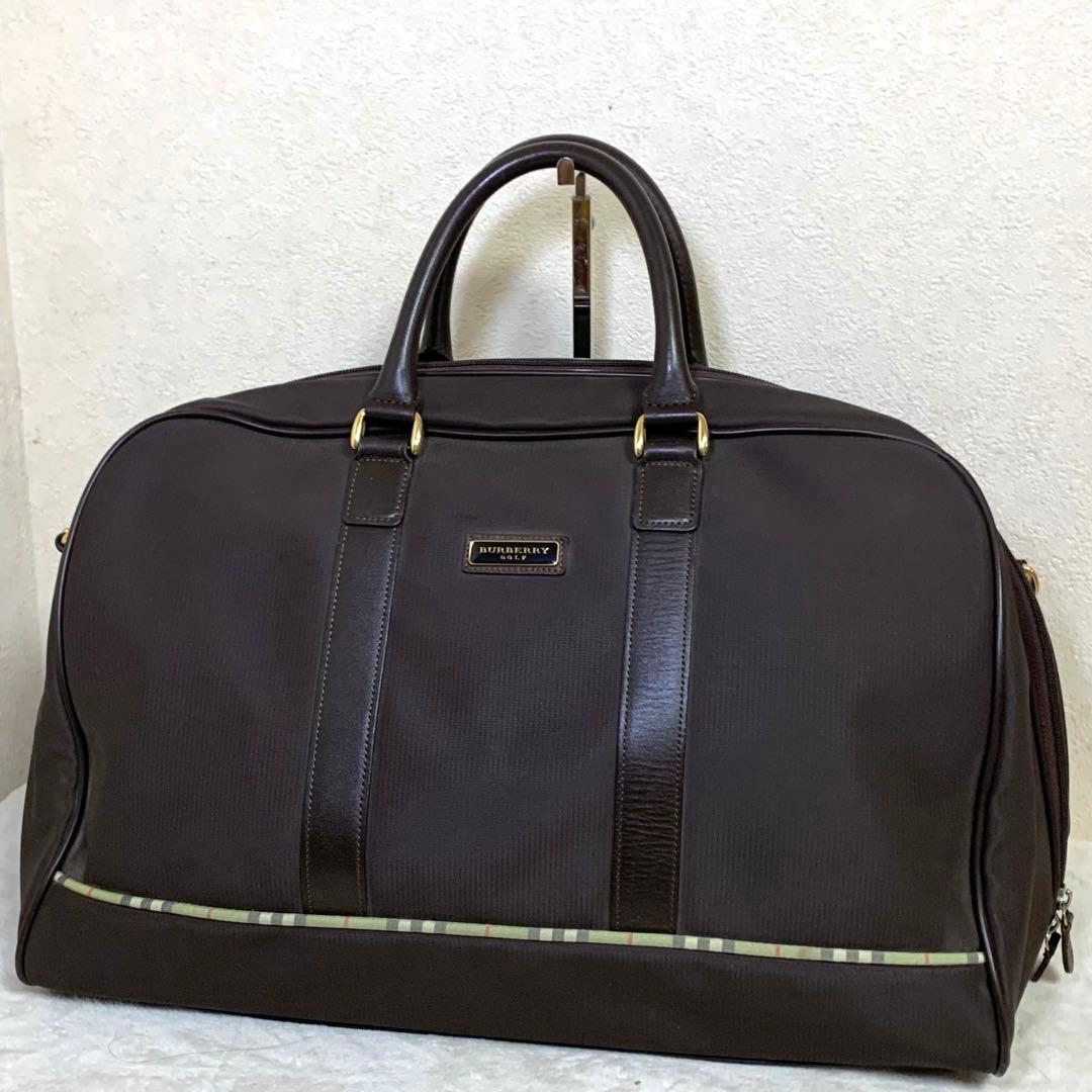 BURBERRY GOLF バーバリーゴルフ　ボストンバック　2WAY