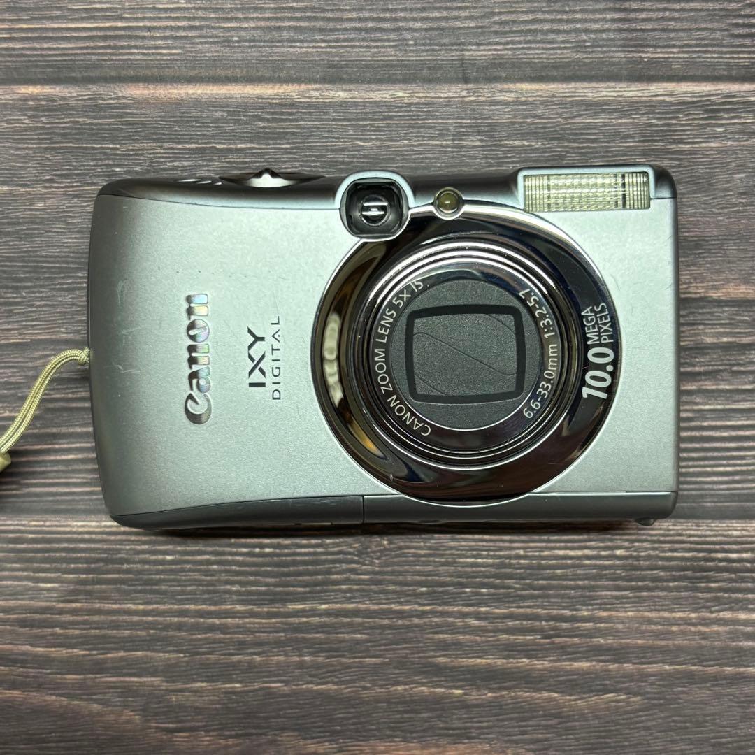 Canon IXY DIGITAL 820 IS シルバーSDカード付 デジカメ