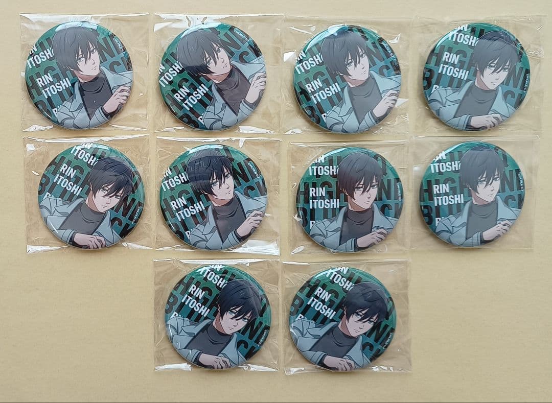 ブルーロック 富士急ハイランド 缶バッジ 10点 糸師凛