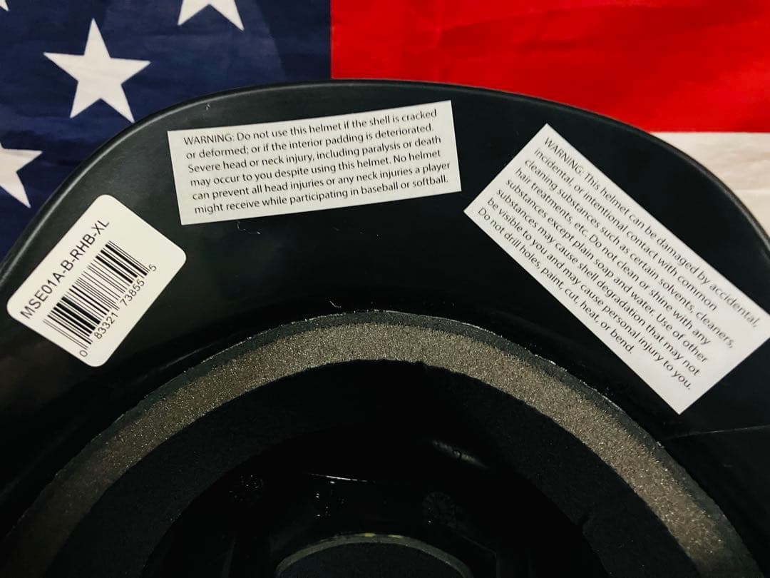 Rawlings 硬式　ヘルメット　XLサイズ　ローリングス 野球　アメリカ