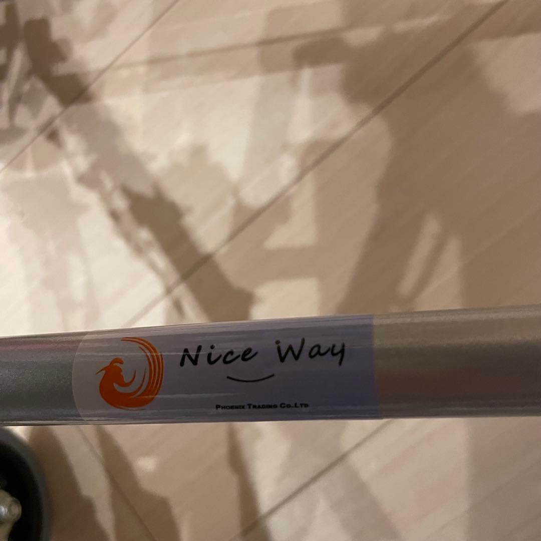 Nice way 簡易式車椅子 NW-9001L 折りたたみ コンパクト