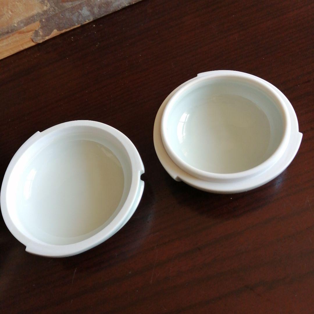 待田和宏　青白磁香合　8cm