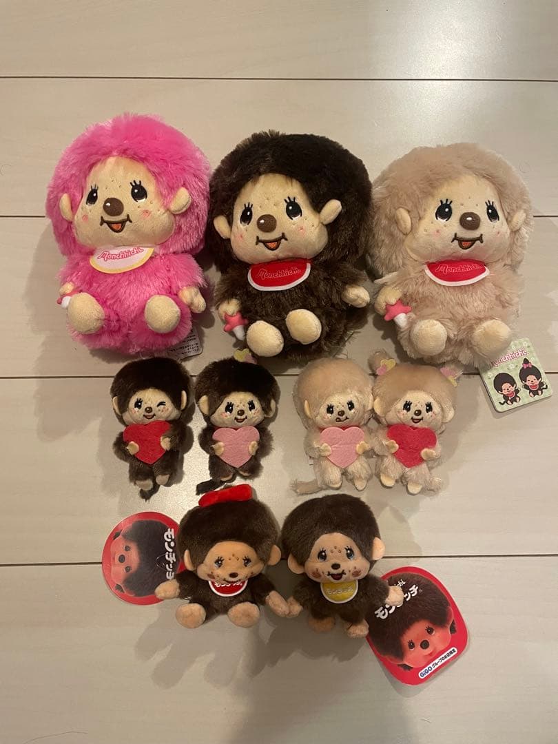 モンチッチ　ぬいぐるみセット