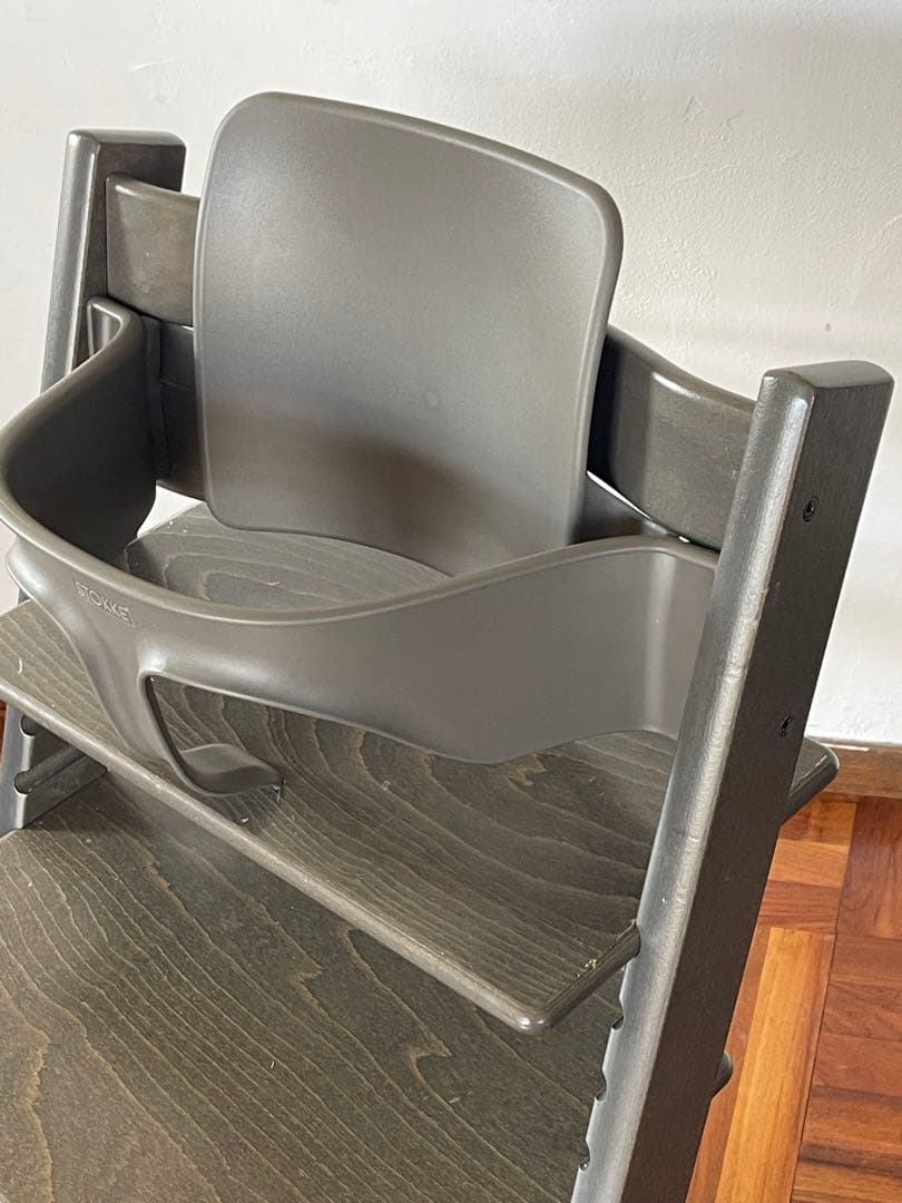 ストッケ トリップトラップ ヘイジーグレー V3 ベビーガード セット 2