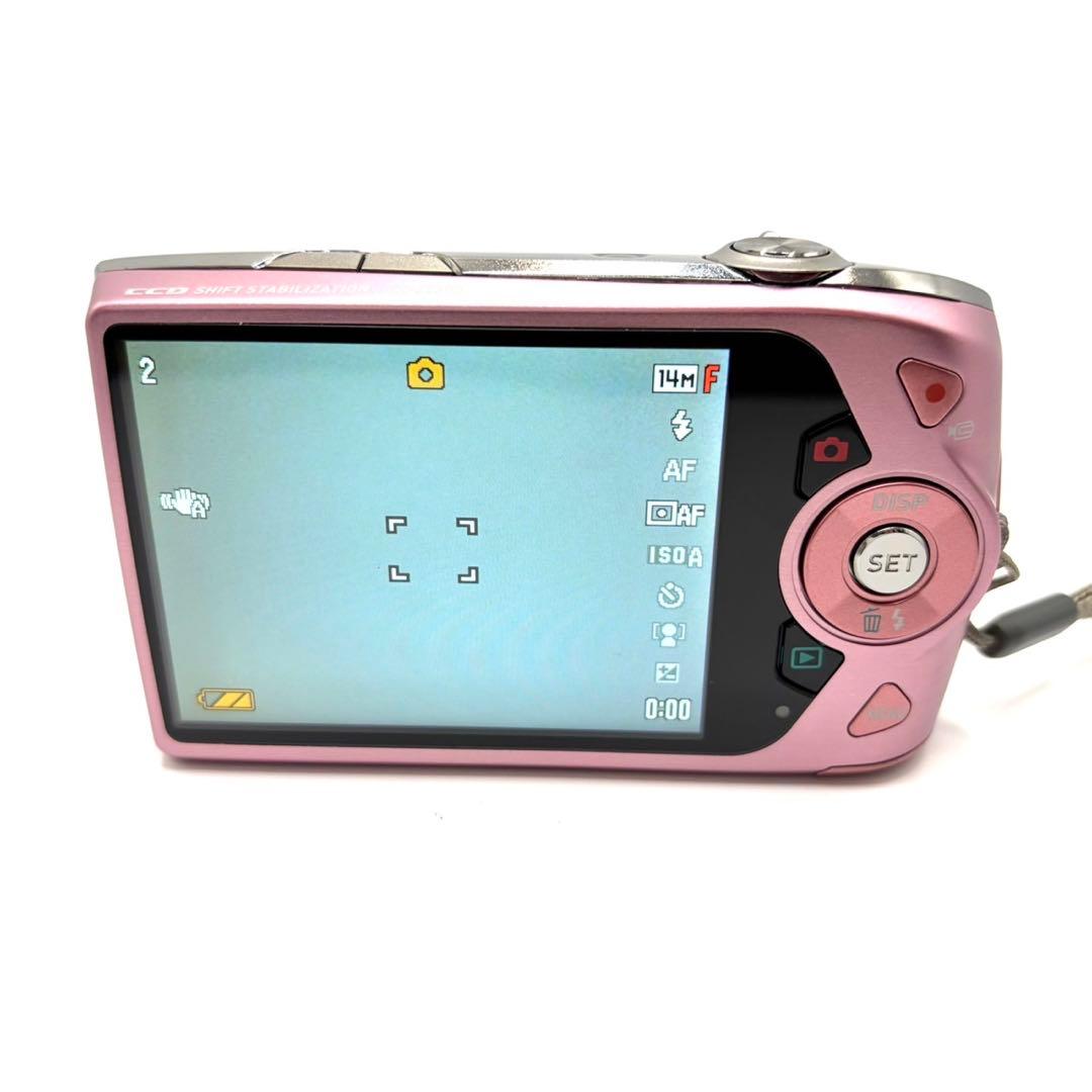 【箱付き/美品】CASIO EX-Z2300 ピンク コンデジ デジカメ 動作品