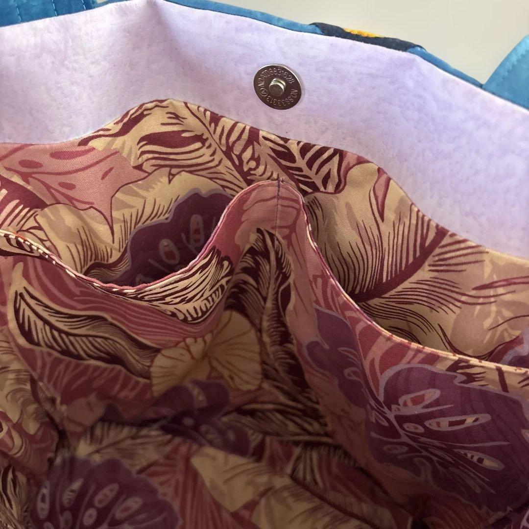 ハワイアンキルトバッグ★ハンドメイド★