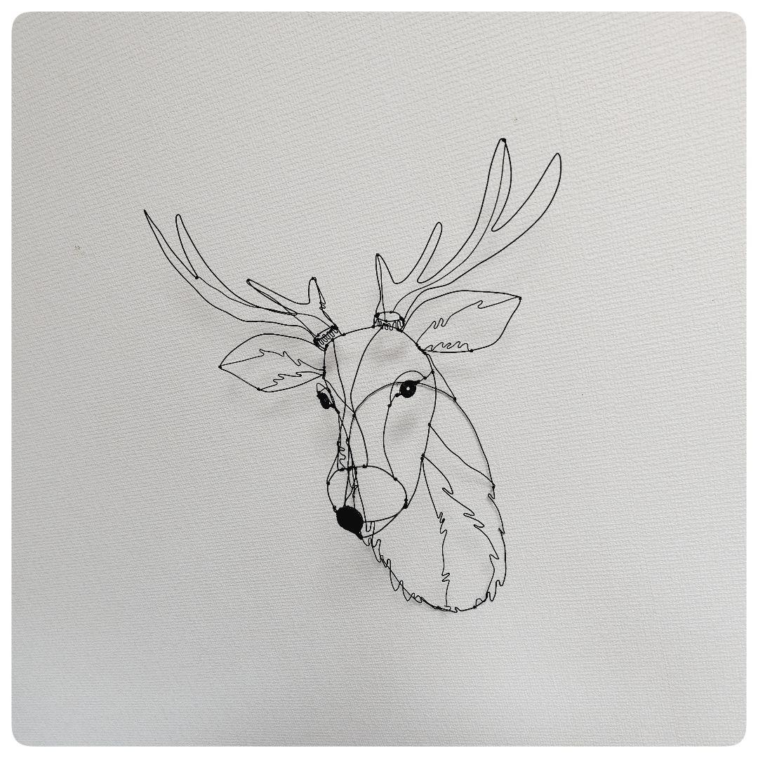 ワイヤーアート 鹿さん専用ページ②