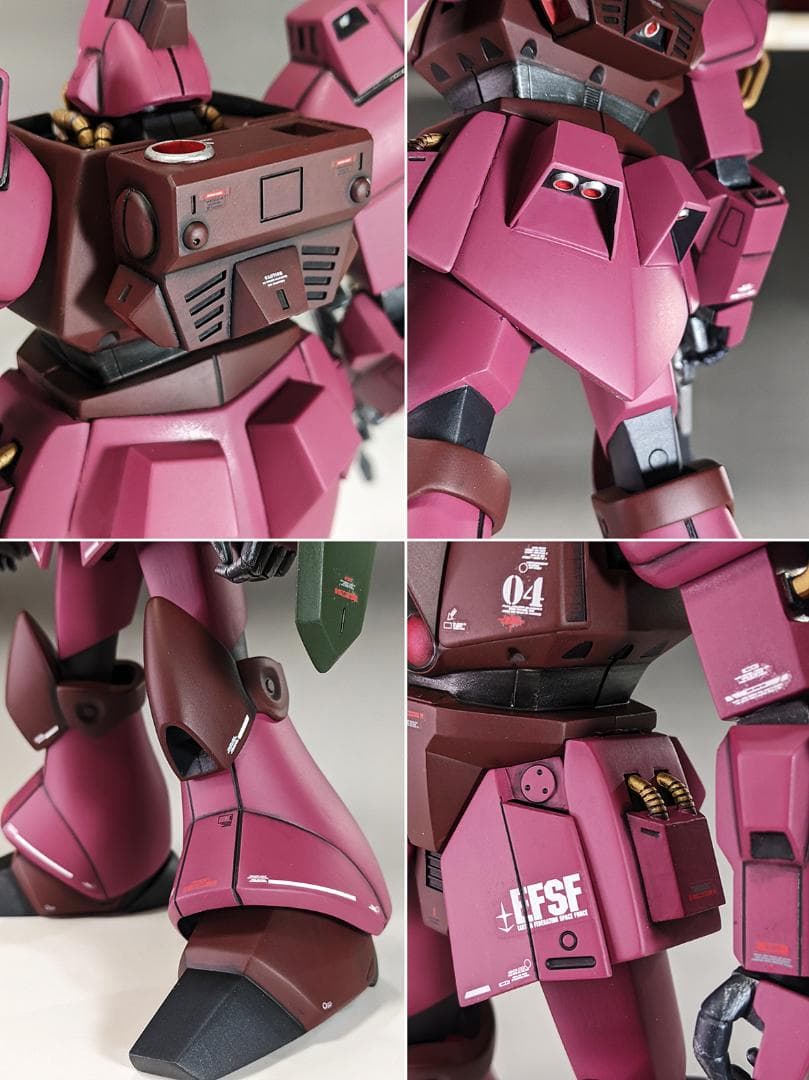 プラモデル　1/100 ガルバルディβ（機動戦士Zガンダム）組立塗装済