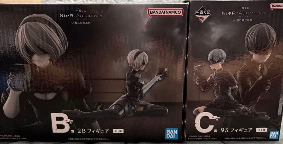 【早い者勝ち】一番くじ ニーアオートマタ B賞C賞 2B 9S フィギュア