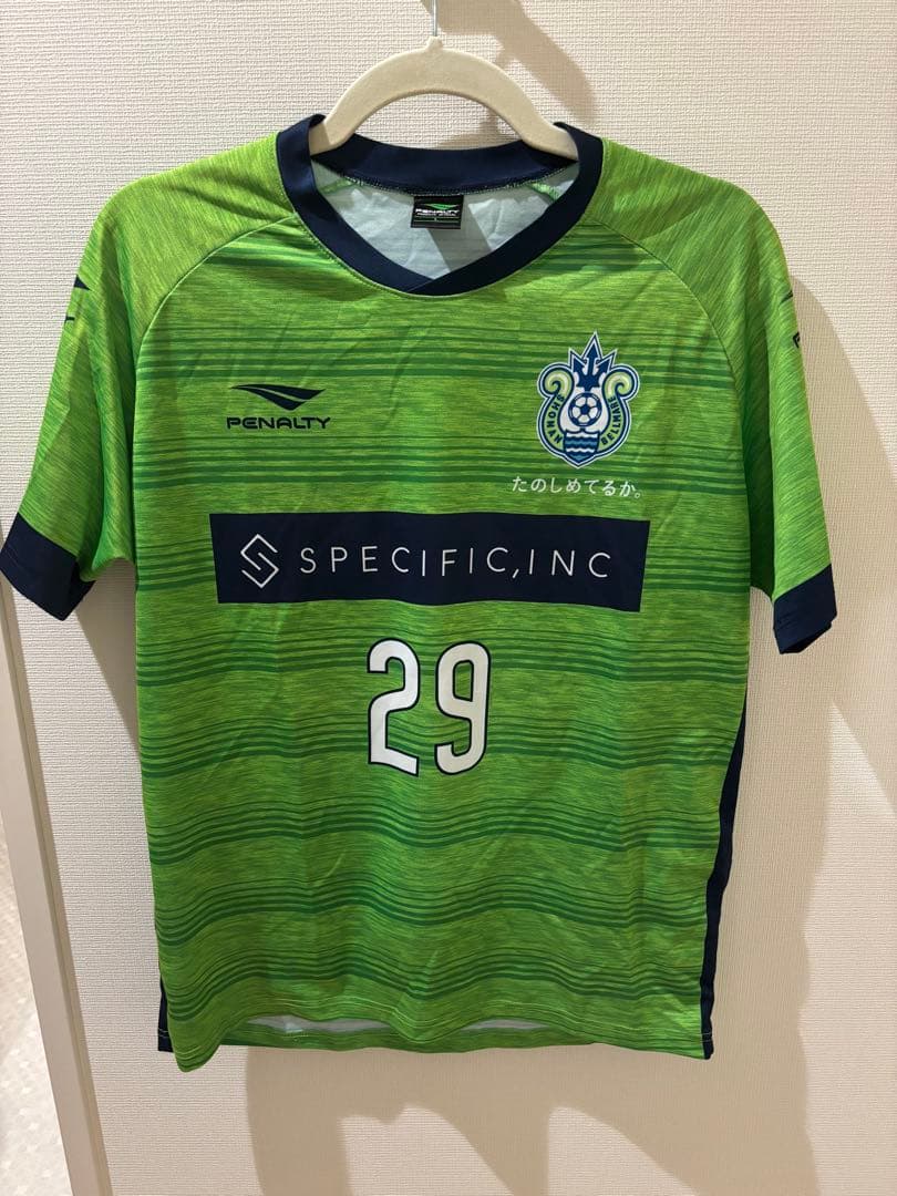 【希少】湘南ベルマーレ 福島隼斗選手トレーニングマッチユニフォーム