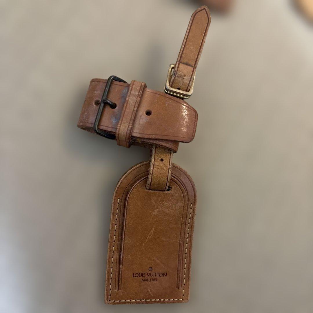 正規品LOUIS VUITTON ルイヴィトンヌメ革ネームタグ14セット