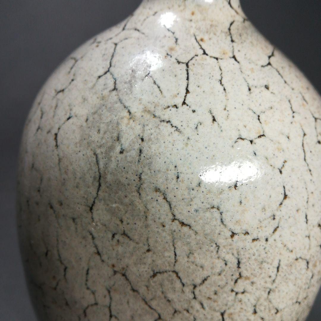 鞆徳利　保命酒徳利　蛇蝎釉　陶芸