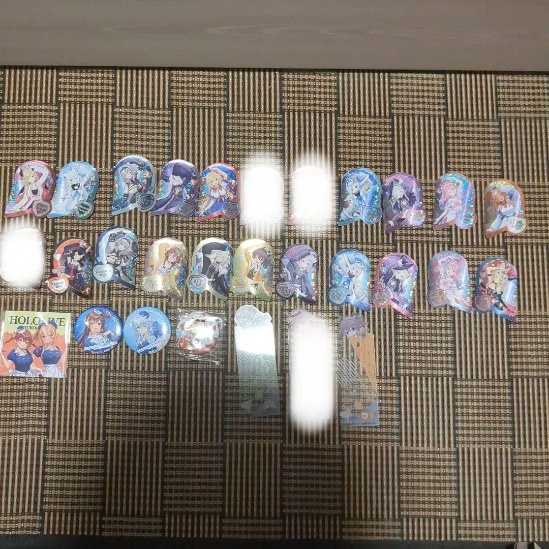 ホロライブ　推し活引退品　アクリルスタンド　クリアファイル　カード類　まとめ売り