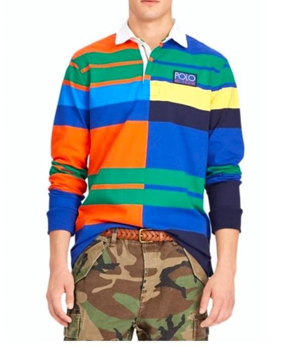 XL POLO HI TECH ラガー シャツ マルチカラー ラルフローレン