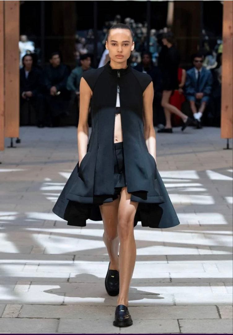 【みるく@プロフ必読 】sacai 2025 春夏　ジレ