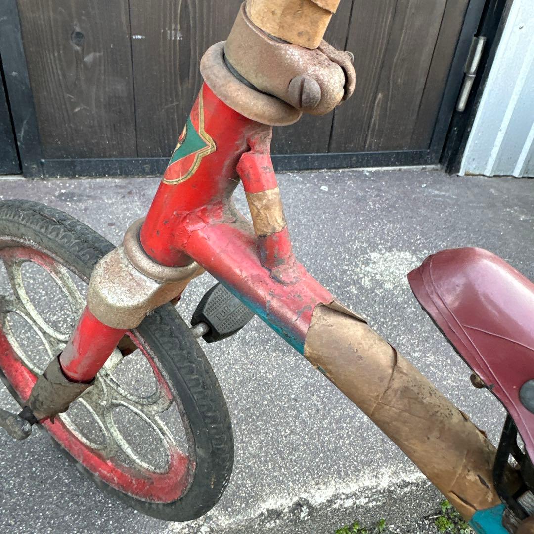 お値下げ‼️蔵から出てきた　アンティーク三輪車　デッドストック