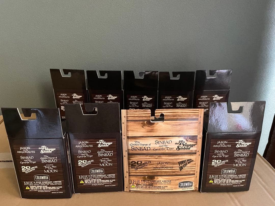 Columbia Ray Harryhausen フィギュア・9個セット