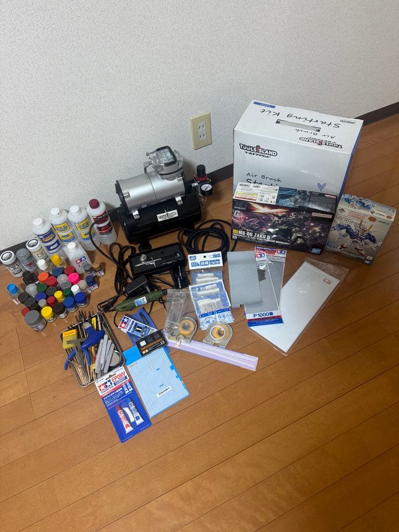 【引退品】ガンプラ プラモデル 塗装セット