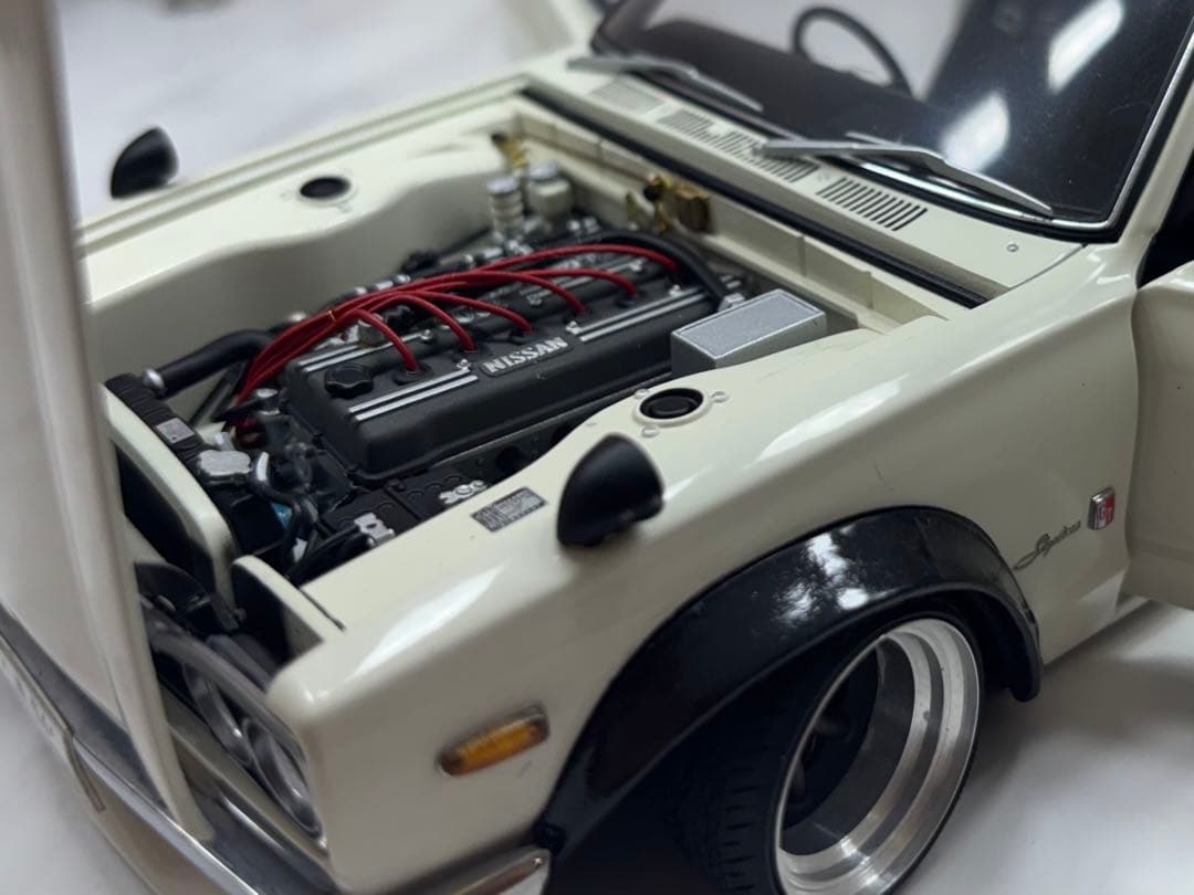 1/18 オートアート　ハコスカ GTR ワタナベ深リムスーパーワイドカスタム