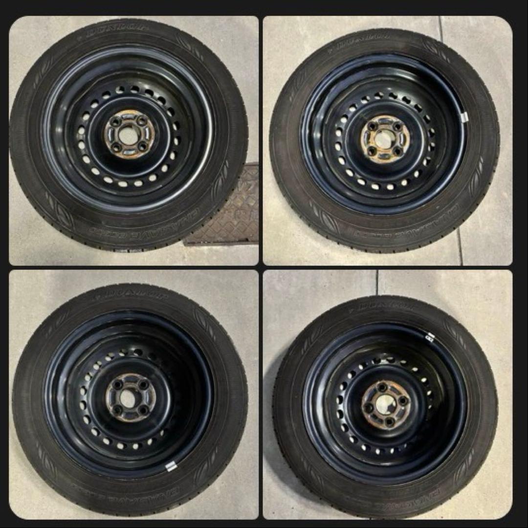 DUNLOP ENASAVE EC300 14インチタイヤセット　中古