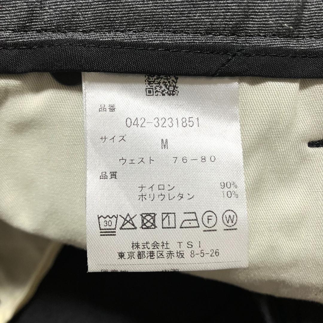 極美品✨ St ANDREWS 撥水 ストレッチ ロングパンツ 黒　M