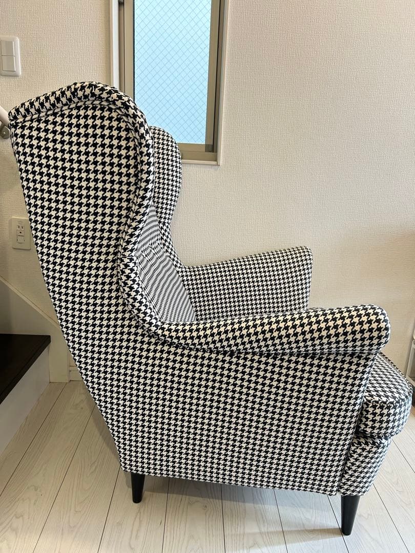 【極美品】 IKEA STRANDMON ストランドモン　ウィングチェア