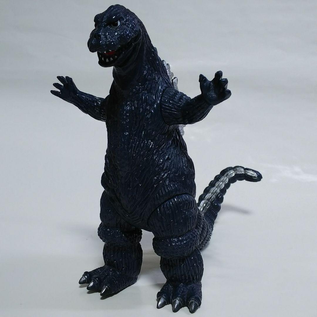 「モスラ対ゴジラ」ソフビ人形・ゴジラ（中古・１９８３年・プラタグ付き）