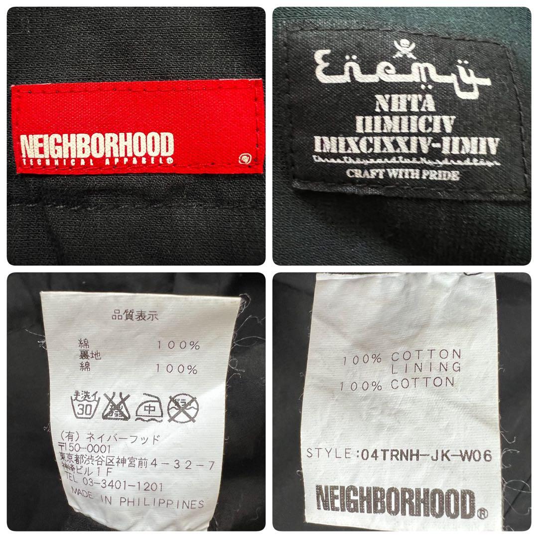 【にや】ネイバーフッド✨️10周年記念　モッズコート　ファー　取り外しフード