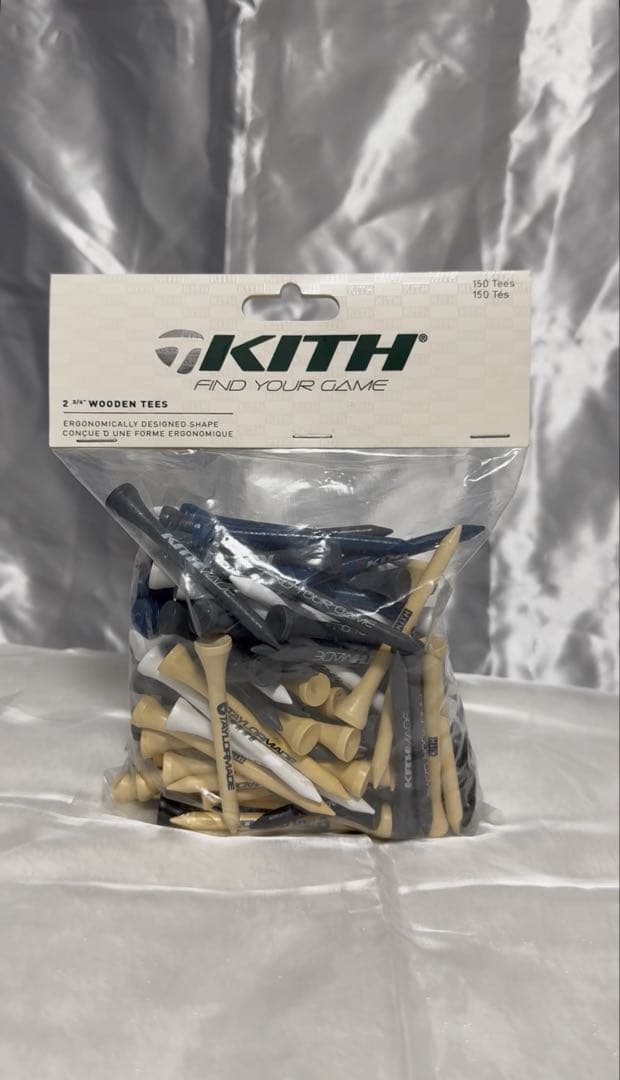 KITH × TaylorMade ゴルフ ティー150本（5色）