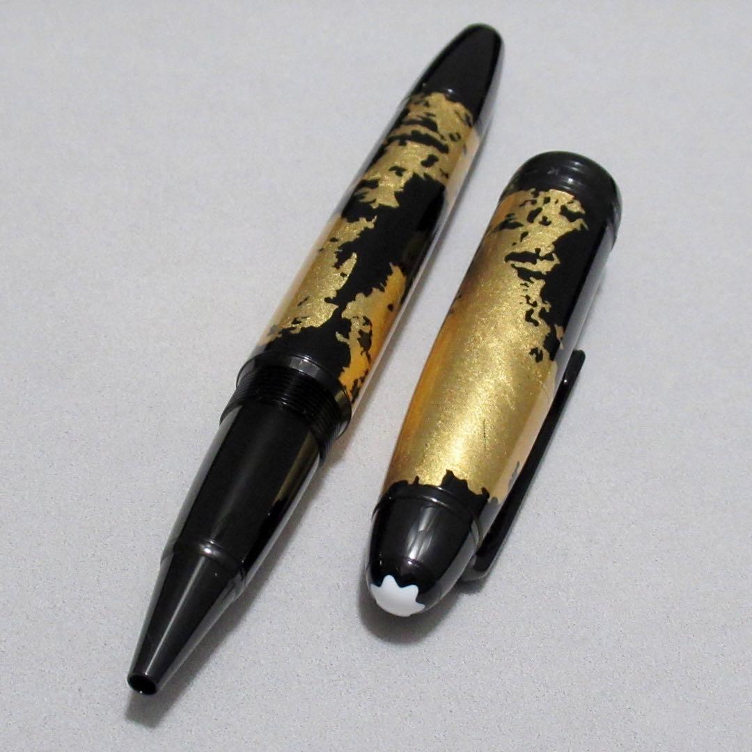 モンブラン ローラーボール 162 カリグラフィー ゴールドリーフ 119689