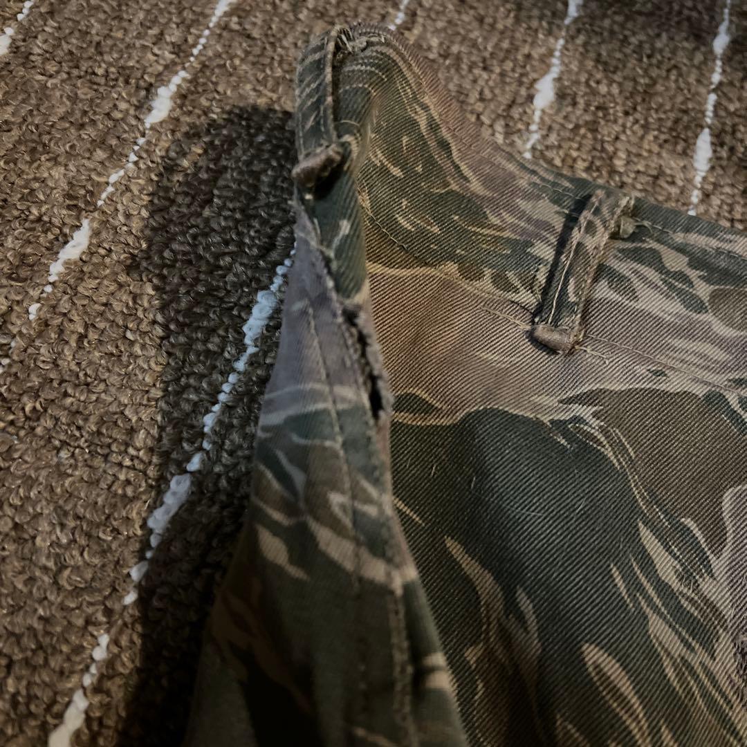 60S 鬼フェード　実物　タイガーストライプ　タイガーカモ　ベトナム戦