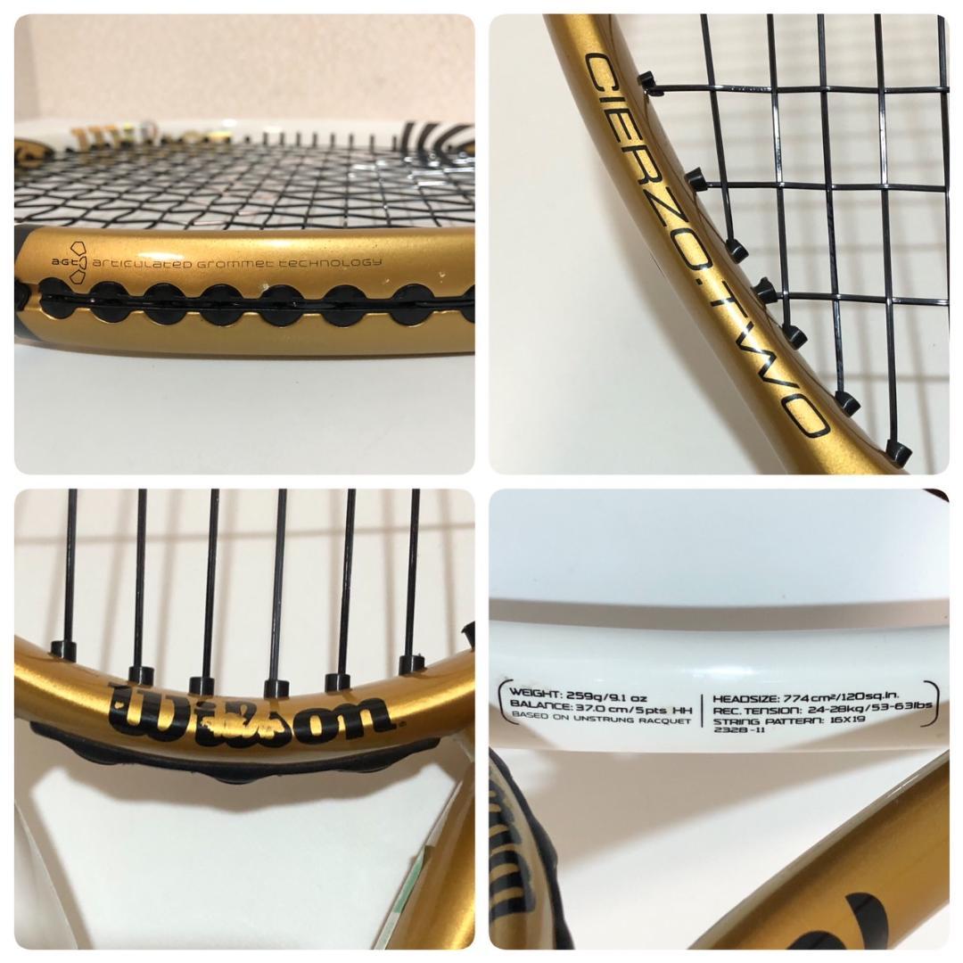 希少！ Wilson Cierzo Two BLX 120 G2 テニスラケット
