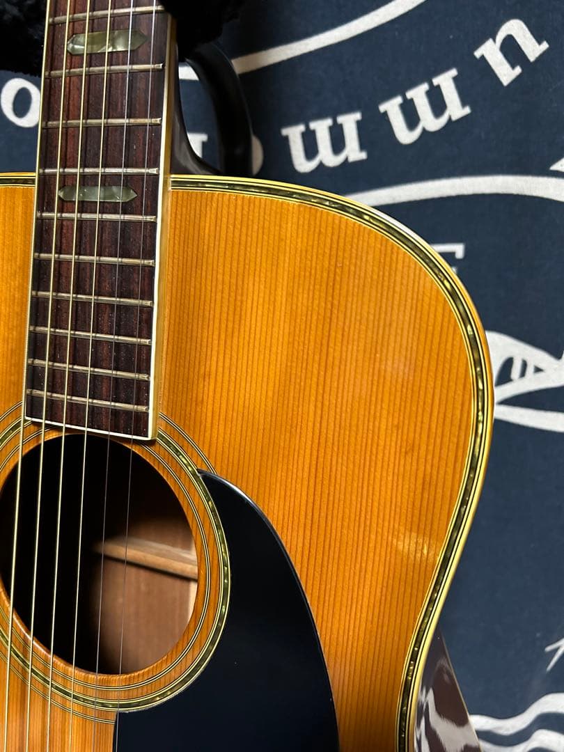 特価‼️美品　希少70s国産ビンテージ　トップ蝦夷松MORALES 縦ロゴＭ250