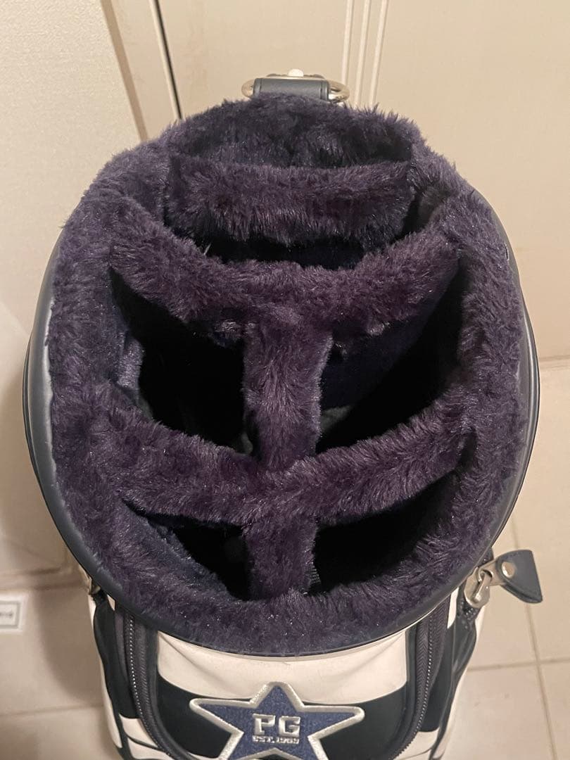 超希少モデル★PEARLY GATES パーリーゲイツ ボーダー キャディバッグ