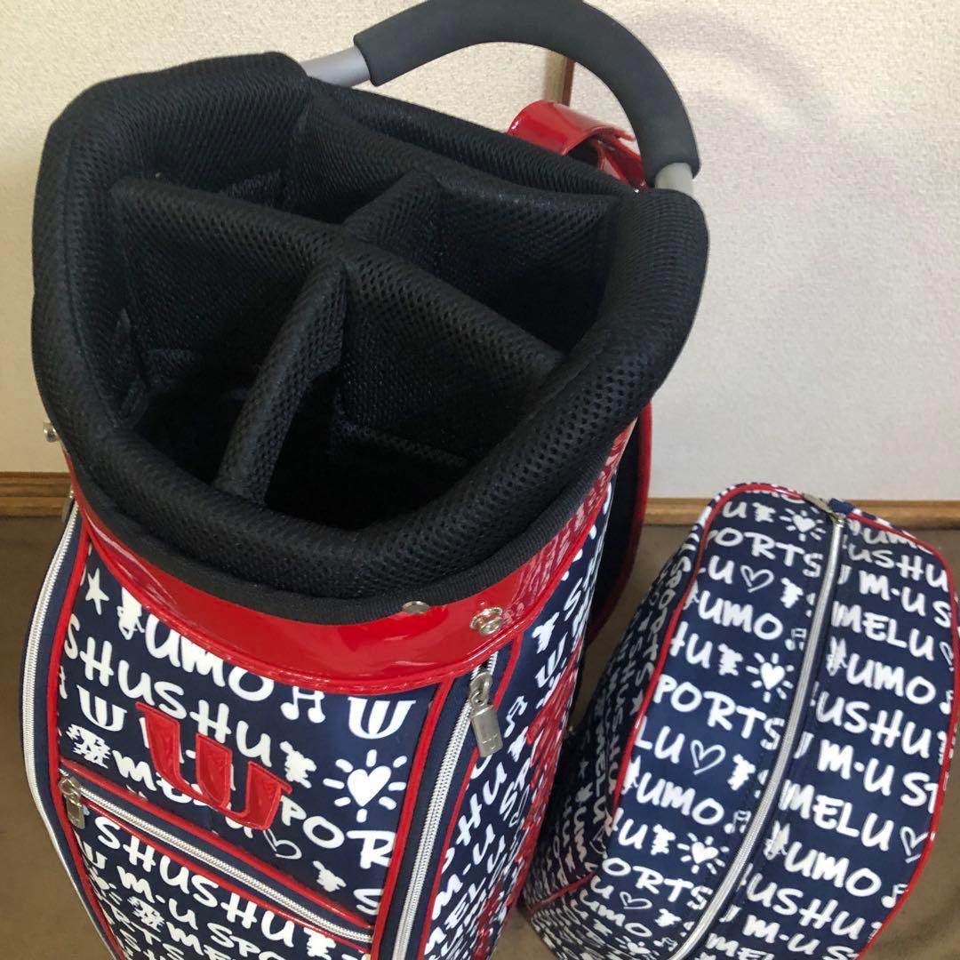 超美品 入手困難 ゴルフバッグ MUスポーツ 売り切れ 廃盤 希少 一番人気