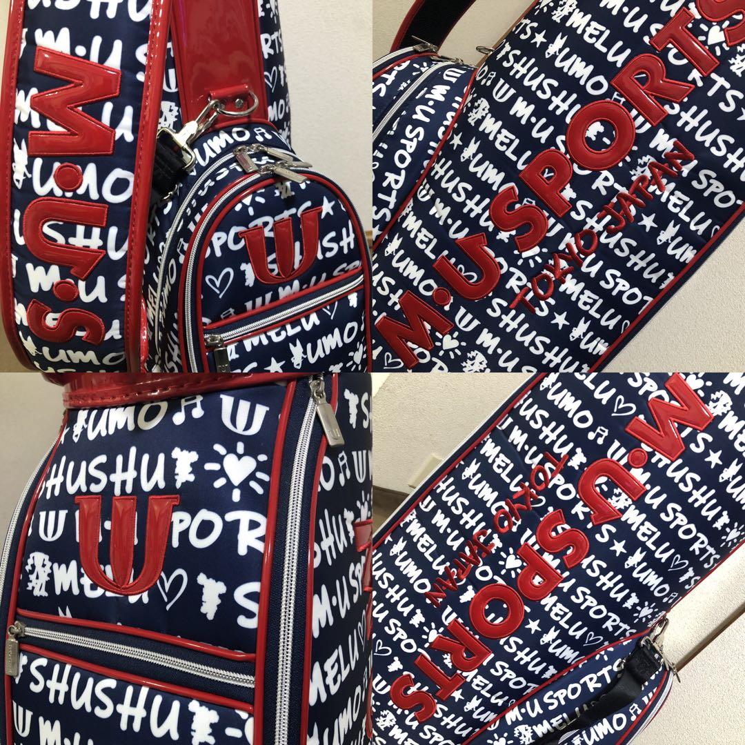 超美品 入手困難 ゴルフバッグ MUスポーツ 売り切れ 廃盤 希少 一番人気