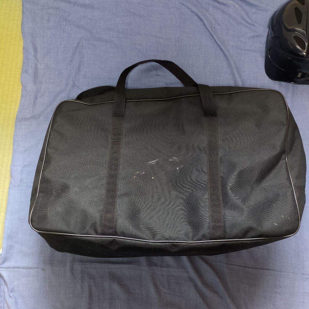 硬式ミズノキャッチャー防具セット 紺 ヘルメット付き