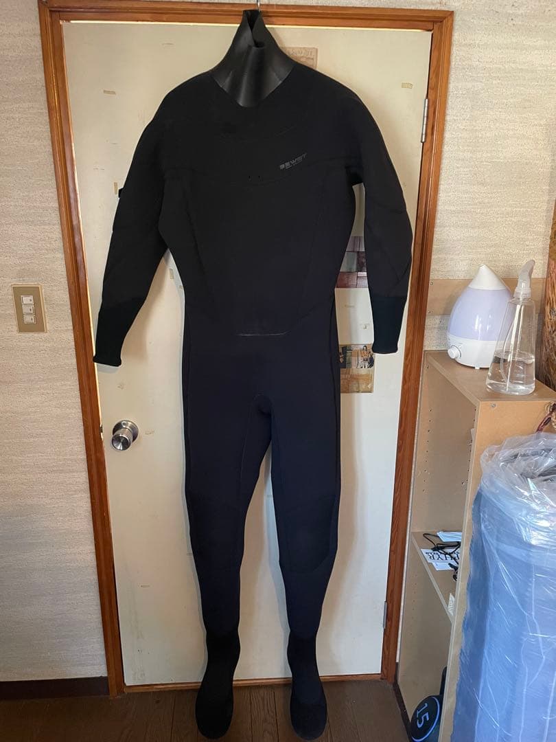 美品！BEWET！3mm極上起毛S2ドライスーツ！XL！ウルトラストレッチ！
