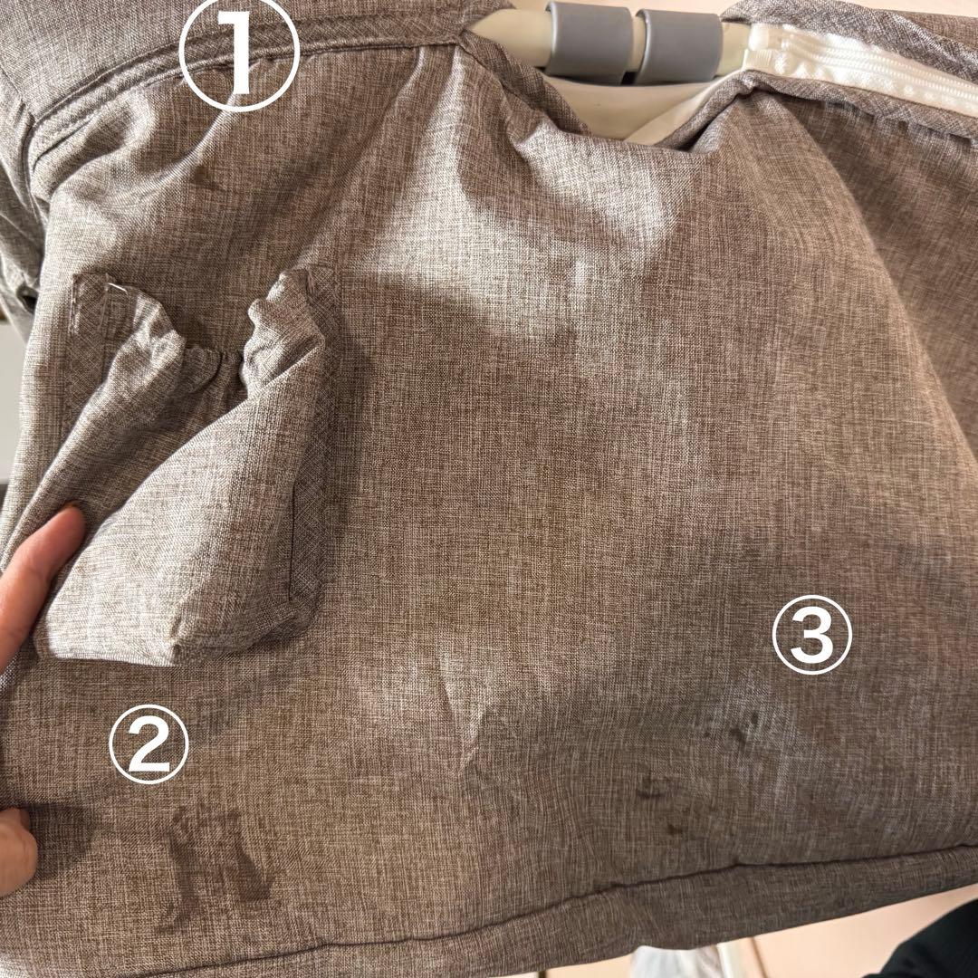 17日までの価格！　ベビーベッド 添い寝 折りたたみ ハイローベッド 調節可能